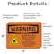 Signmission Radiation & Laser Sign, 18 in H x 24 in W, Vinyl Decal, Rectangle OS-2PACK-WS-D-1824-L-12163 - alternate 4